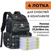 Картинка рюкзак рыболовный Nevo Rhino 9106-NW Camo black green - 7