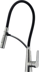 BelBagno Nova BB-LAM36-IN Смеситель для кухни с гибким изливом, цвет: серый фото