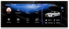 Мультимедийный монитор для Lexus IS 2013-2020 Android 9.0 4/64GB IPS модель BNR-16IS