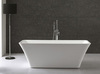 BelBagno BB60-1800-750 Отдельностоящая акриловая ванна в комплекте со сливом-переливом, цвет: белый