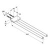 Kludi Ambienta 5397705 Полотенцедержатель, цвет: хром