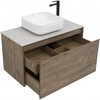 Aquanet Nova Lite 249517 Тумба под раковину, цвет: дуб рустикальный