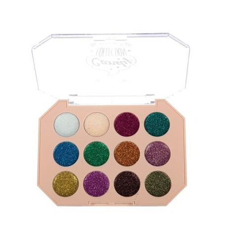 MC1087№01 Глиттеры для лица и тела 12 цв CANDY COLLECTION GLITTER мульти