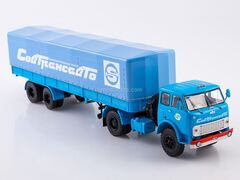 MAZ-5429 with semitrailer MAZ-5205 Sovtransavto 1:43 Start Scale Models (SSM)