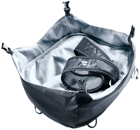 Картинка рюкзак туристический Deuter Aircontact Pro 75+10 Black - 6