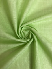 плательная лен, салатовый, хлопок, linen/cotton