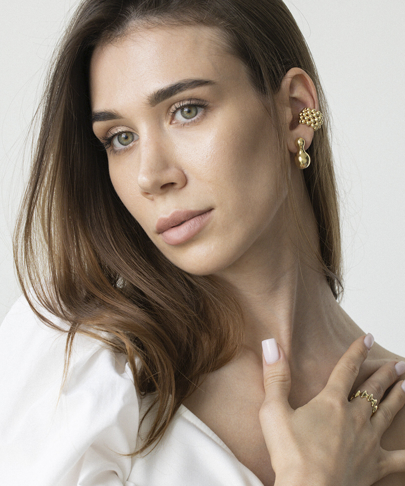 Серьги ROSA gold