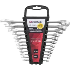 Набор ключей гаечных комбинированных THORVIK W3S12PR