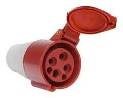 Розетка 214 переносная 3Р+PE 16А 380B IP44