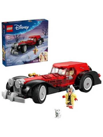 Конструктор Disney 43277 Машина Круэллы Де Виль