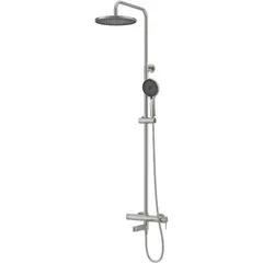 BelBagno DEL2.0-VSCM-IN Душевая стойка со смесителем и изливом, сатин фото