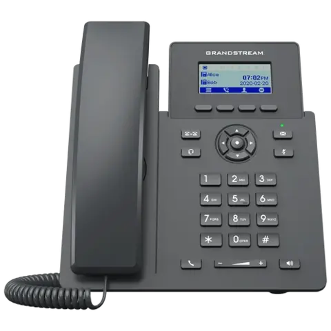 Grandstream GRP2601W - IP телефон с поддержкой Wi-Fi (без PoE), 2 SIP аккаунта, 2 линии, нет подсветки экрана