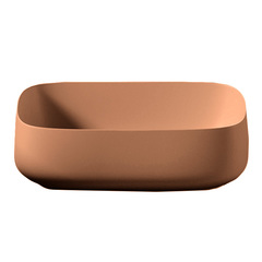 ArtCeram Cognac COL009 13 00 Раковина накладная, 56x41, цвет: оранжевый фото