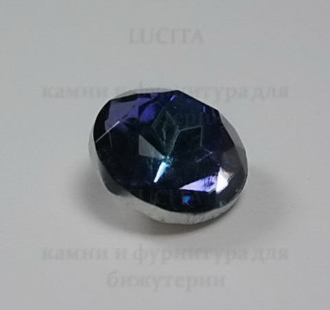 Ювелирные стразы Preciosa круглые BERMUDA BLUE (11,3мм) ()