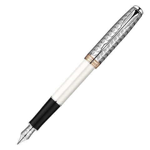 Набор подарочный Parker Sonnet Premium Metal & Pearl CT (1978401)