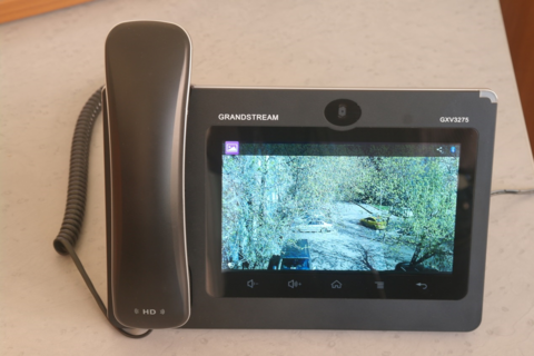 Grandstream GXV3275 - IP видеотелефон.  6 SIP аккаунтов, 6 линий, 7