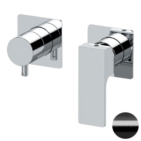 Remer Absolute AU93ZPWBCFP Смеситель для душа, цвет: чёрный