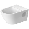Duravit D-Neo 22951500001 Биде подвесное 370x540 мм, с переливом, без отв под смеситель, с WonderGliss, цвет: белый