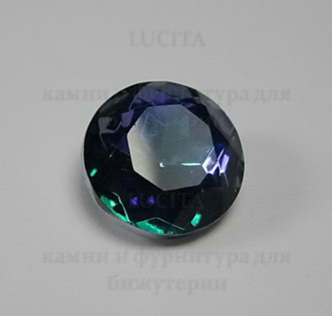 Ювелирные стразы Preciosa круглые BERMUDA BLUE (11,3мм) ()