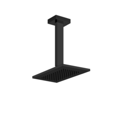 Gessi Rettangolo 20151#299 Верхний душ для потолочного крепления 216x140мм, высота 270мм, цвет: черный фото