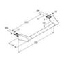Kludi Ambienta 5398105 Поручень для ванны, цвет: хром