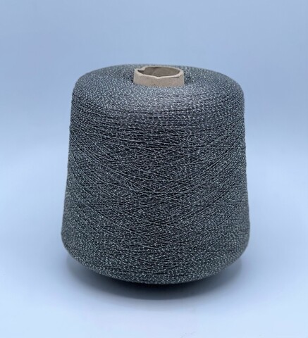 Gi.Ti.Bi (пр.Италия), art. Manacor 2350м/100гр.Вискоза/полиэстер(люрекс), цвет-Стальной, арт.16230