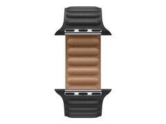 Ремешок Apple 40mm Black Leather Link - Small (MY9A2ZM/A)