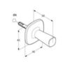 Kludi Ambienta 5398405 Крючок, цвет: хром
