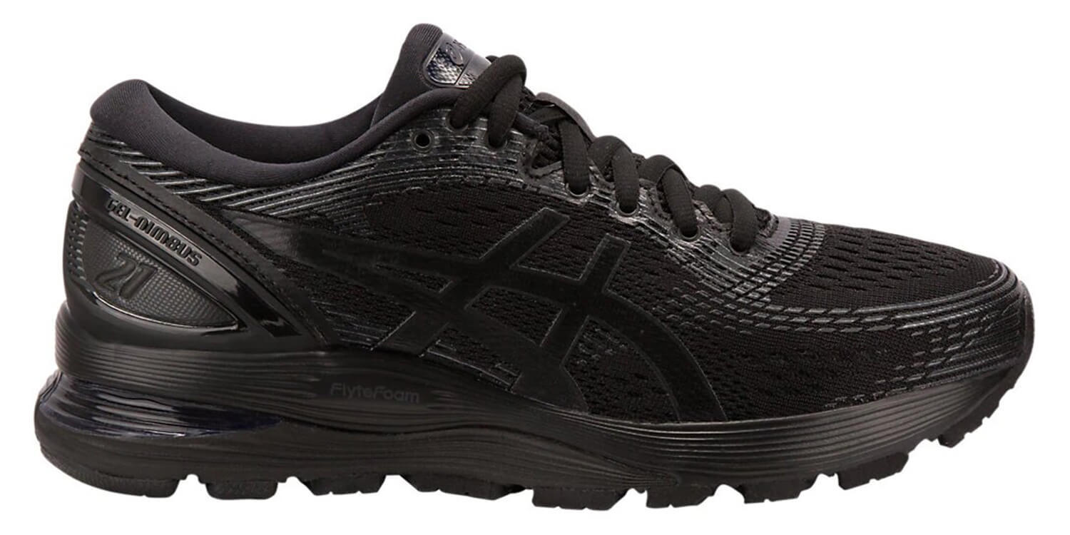 Asics Gel Nimbus 21 кроссовки для бега женские черные