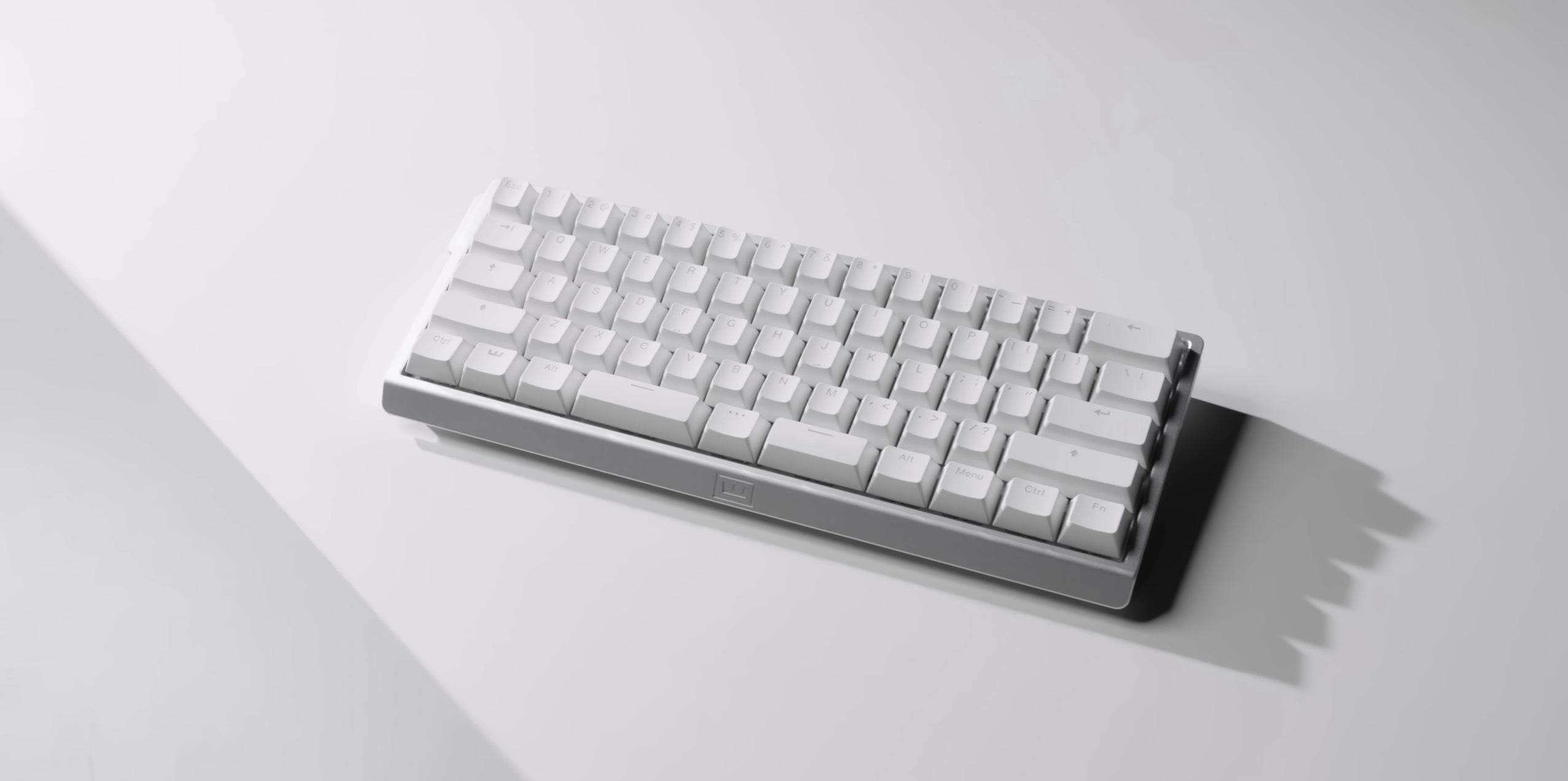Wooting 60HE v2 Aluminium Split White купить с доставкой | Geekboards