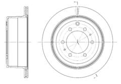 Диск тормозной вентилируемый G-brake  GR-02245