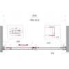 BelBagno SOFT_CLOSE-1-BF-1-120-C-Cr Душевая дверь