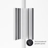 Am.Pm W90G-404-120290-MT Gem Twin Slide 120x90. Душевое ограждение.120x90. профиль мат хром. стекло прозра