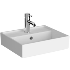 VitrA ArchiPlan 7400B003-0001 Прямоугольная раковина-чаша c отверстием под смеситель, 45 см, цвет белый фото