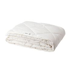 Полутороспальное одеяло IKEA RODKORVEL (РЁДКЁРВЕЛ), Стеганое, Зимнее, Белый, 150х200 см