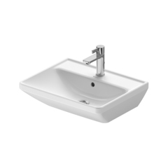 Duravit D-Neo 23665500001 Раковина накладная 550х440 мм, с переливом, с 1 отв. под смеситель, с WonderGliss, цвет: белый фото