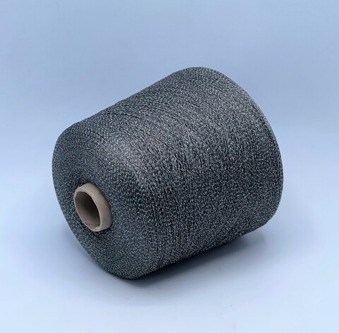 Gi.Ti.Bi (пр.Италия), art. Manacor 2350м/100гр.Вискоза/полиэстер(люрекс), цвет-Стальной, арт.16230