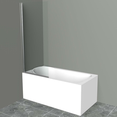 BelBagno Uno UNO-V-1-80/150-C-CR Душевая шторка на ванну, цвет: хром фото