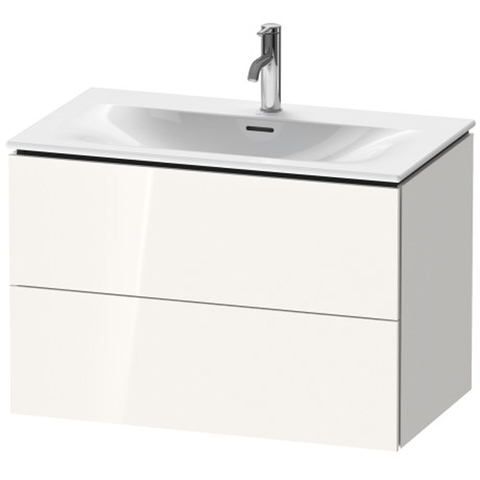 Duravit L-Cube LC630702222 Тумба подвесная под раковину, 2 ящика, 550x820x481мм, цвет White High Gloss