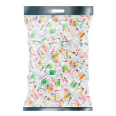 Карамель сложная «Smile Candy» микс (со вкусом лимона, клубники, манго, арбуза), 1000гр х 3шт