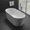 BelBagno BB71-1500 Отдельностоящая акриловая ванна в комплекте со сливом-переливом, 150x75, цвет: белый