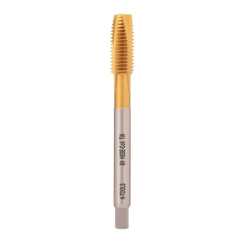 Метчик М12х0,75 (Машинный) DIN374 HSSE-TiN 6h B/4-5P 100мм a=7,0 H-Tools 113X01-D2-0124