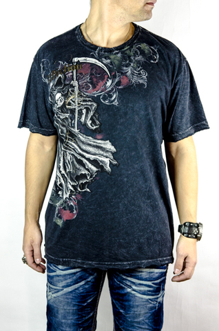 Affliction | Футболка мужская Antonio Margarito Tee Signature Series A1121 перед