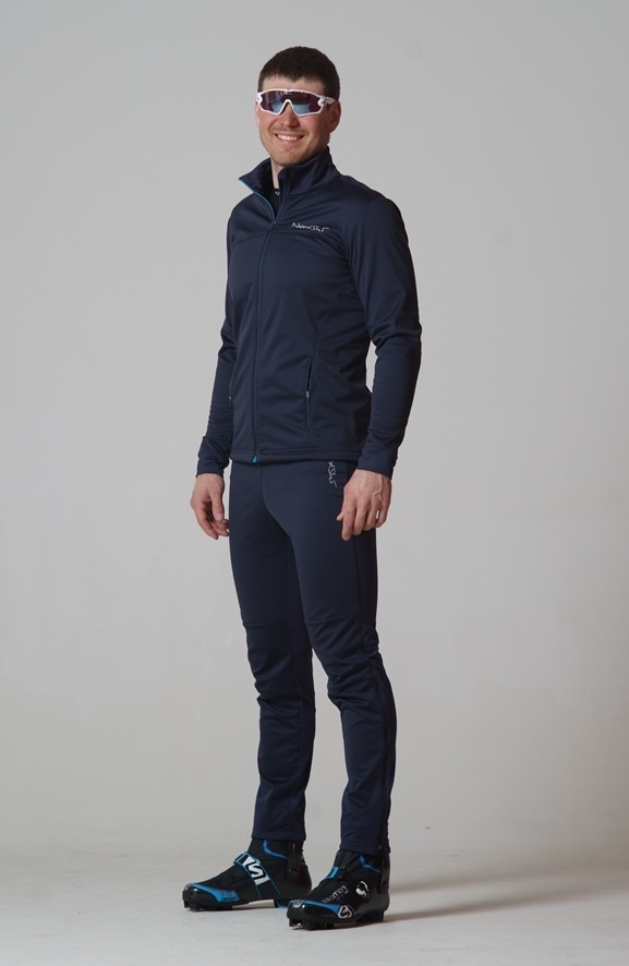 Nordski Jr Motion детский лыжный костюм blueberry
