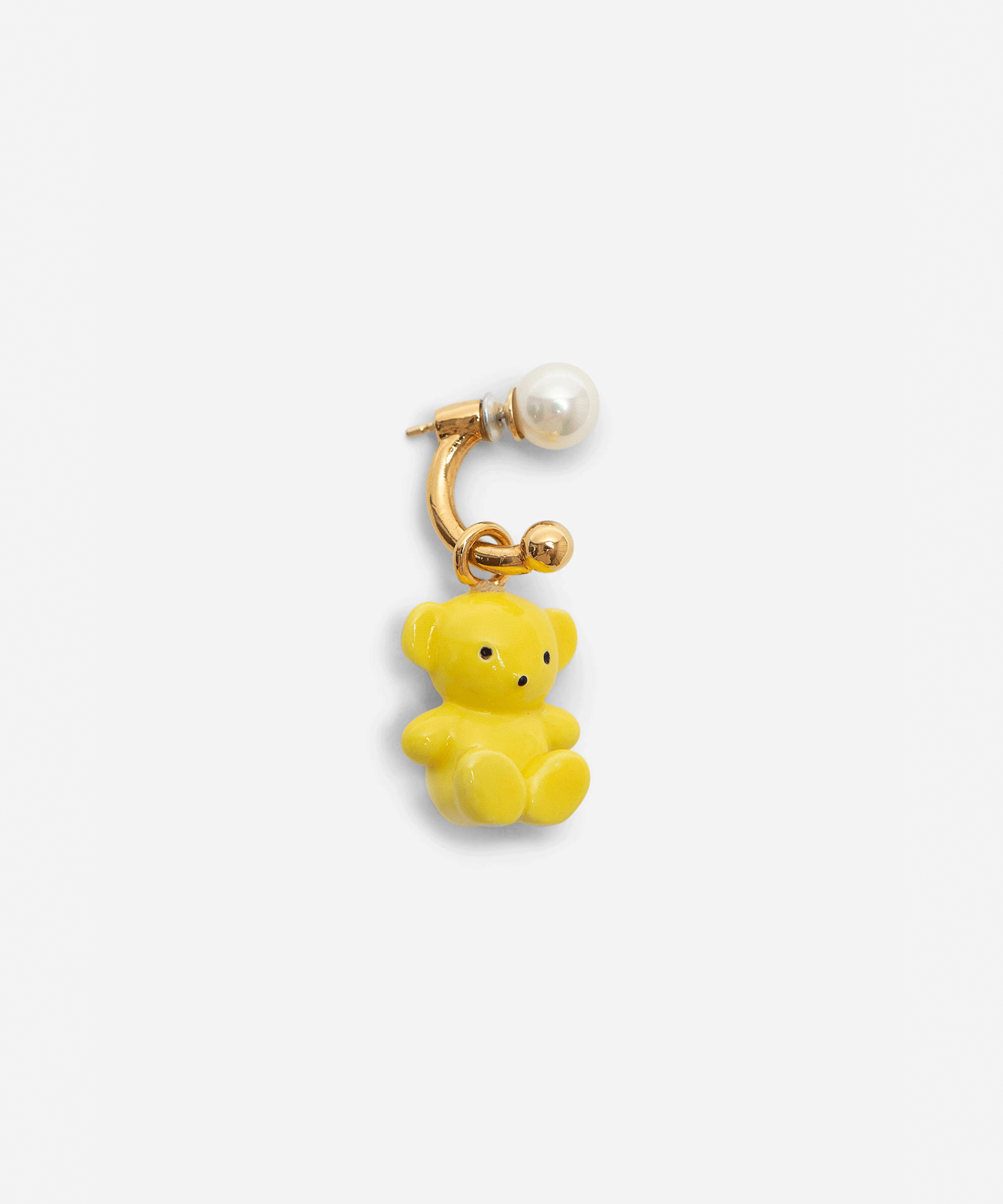 Моносерьга TEDDY BEAR&PEARL