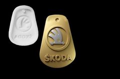 Силиконовый молд Логотип Skoda