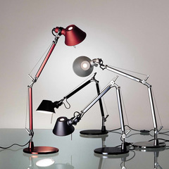 Настольная лампа Tolomeo Micro Table A001300 серебристый