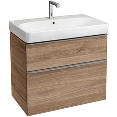 Geberit Smyle Square 500.353.JR.1 Тумба под раковину 73.4x61.7x47см, Пекан / Меламин, древесная структура фото