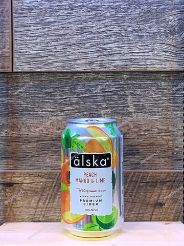 Alska сидр Peach, Mango & Lime 0,33 л. ж/б