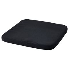 Подушка на стул IKEA STAGGSTARR (СТАГГСТАРР), Черный, 36x36x2,5 см